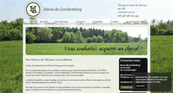 Desktop Screenshot of haras-du-lerchenberg.com